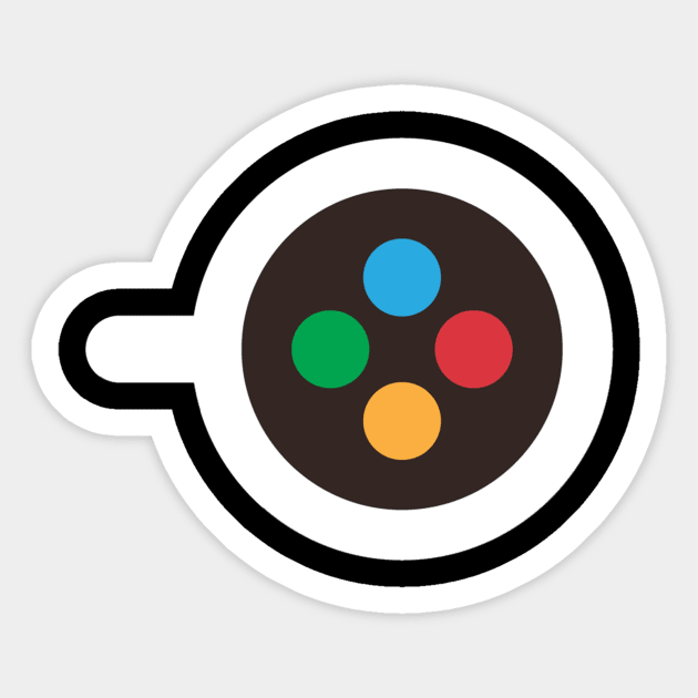 Gameplay Café Color Cup Sticker by Tanzen